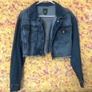 Cropped Denim Jacket